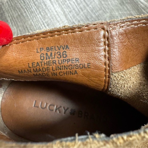 Lucky Brand LP-BELVVA Ankle Booties Size 6 - Picture 9 of 10